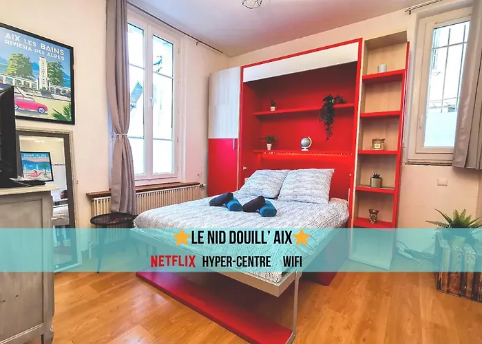 Le Nid Douill\'Aix Netflix Wifi Centre-Ville